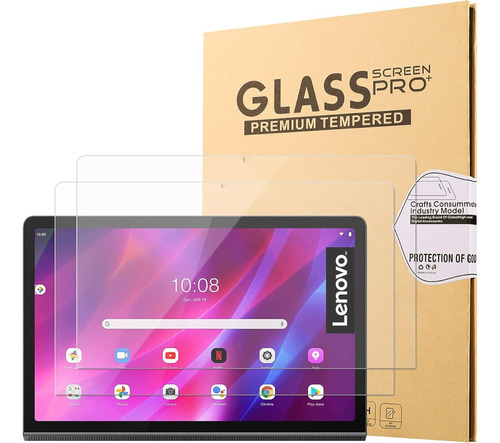 2 Micas Cristal Templado Para Lenovo Yoga Tab 11 Premium