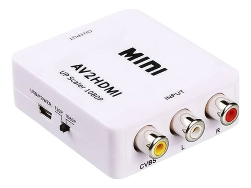 Convertidor De Video Hd Av2 A Hdmi 1080p - Jeux