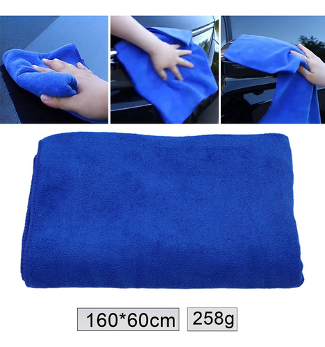 Toalla De Microfibra Para Lavado De Coches, Trapo 160x60cm
