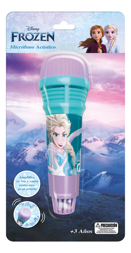 Microfono Acustico Blister Frozen Disney Pronobel