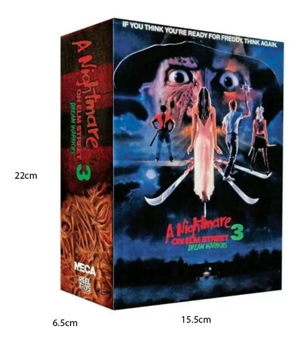 Figura Muñeco De Coleccion Krueger Nightmare On Elm Street