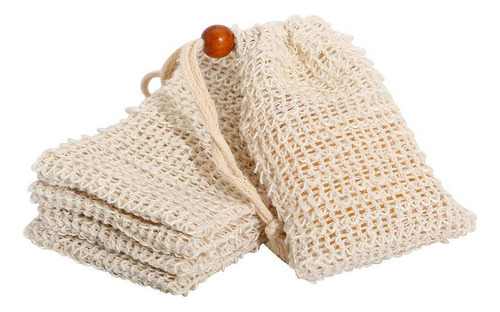 Bolsa De Jabón De Sisal Para Ducha Y Baño, Bolsa De Jabón De