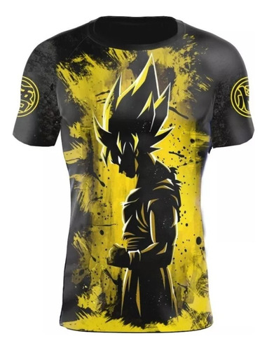 Rashguard Lycra No Gi Goku Submission Mma Bjj