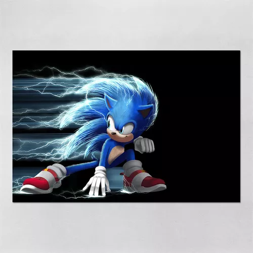 Poster Sonic The Hedgehog - Filmes - Uau Posters