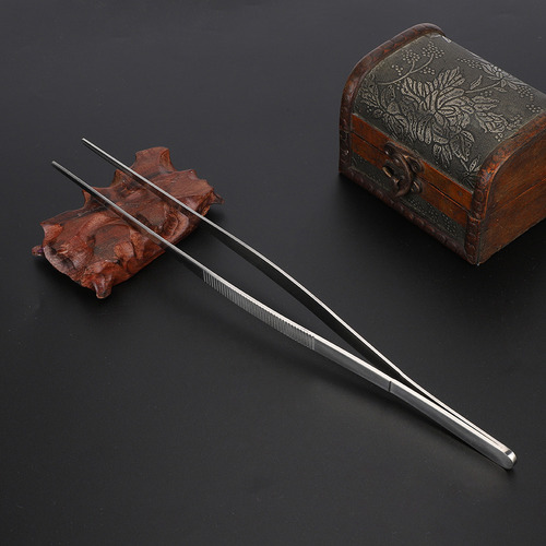Pinza De Cocina De Acero Inoxidable Con Punta Dentada