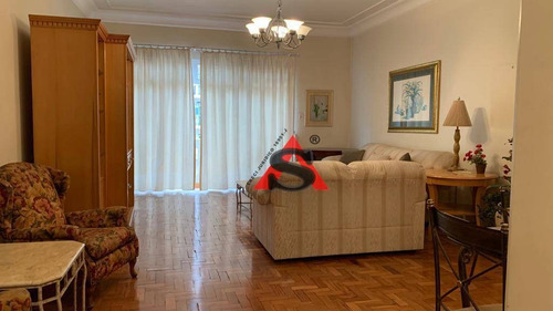 Apartamento Com 3 Dormitórios À Venda, 140 M² Por R$ 1.300.000,00 - Santa Cecília - São Paulo/sp - Ap43212