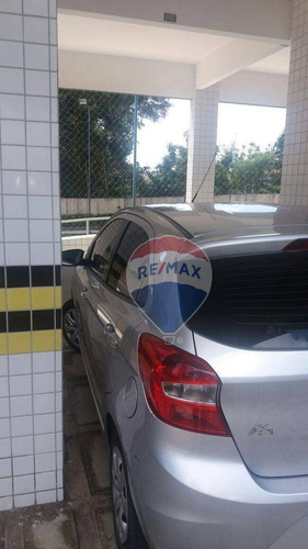 Excelente Apartamento Com 3 Dormitórios, Com Closet E Projetados À Venda, 100 M² - Candelária - Natal/rn - Ap0010