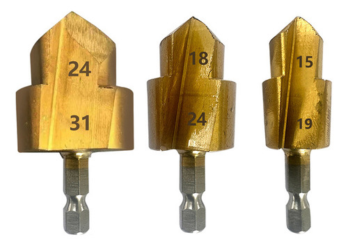 Expansor De Tubos Práctico De Plástico Spigot Reamer, Hexago