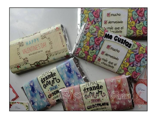 Imagen 6 de 6 de Chocolate San Valentin . Sin Tacc . Romantico Hada Del Cacao
