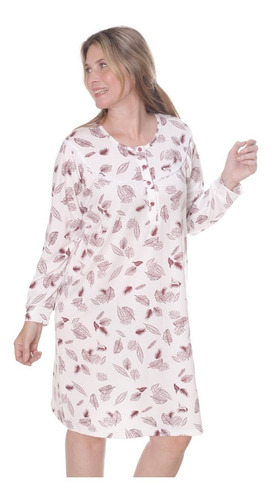 Imagen 7 de 8 de Camison De Mujer Invierno Art 531 Local