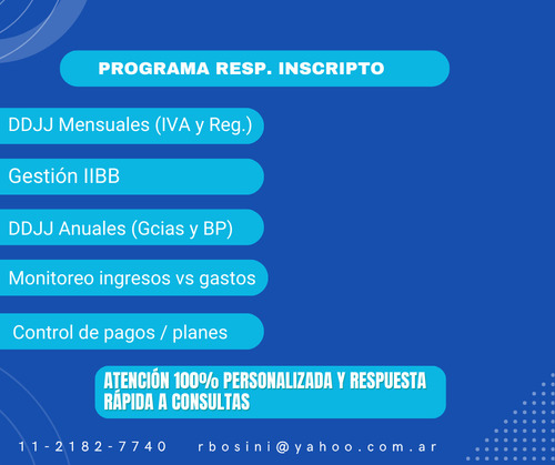 Contador Público - Estudio Contable