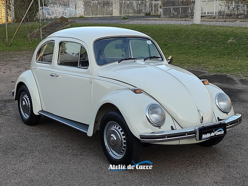 Imagem 2 de 15 de Fusca 1500 1971 Original Com Placa Coleção - Ateliê Do Carro