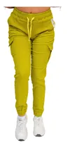 Comprar Jogger Cargo Mujer Gabardina Ligera Stretch