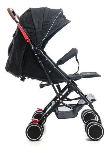 Cochecito Rider 180 Cierre Con 1 Mano Ultraplegable Love Color Negro