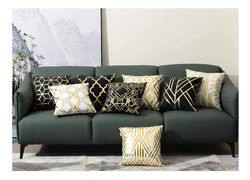 4pzs Fundas Para Cojines Almohada De Terciopelo 45x45cm