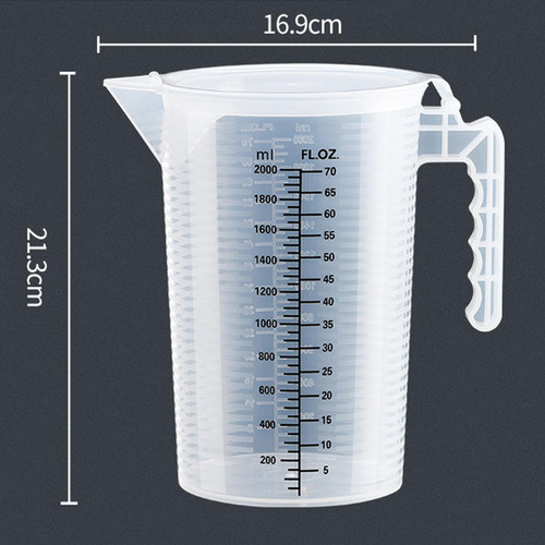 Taza Medidora Con Báscula, Utensilios De Cocina For 2 L