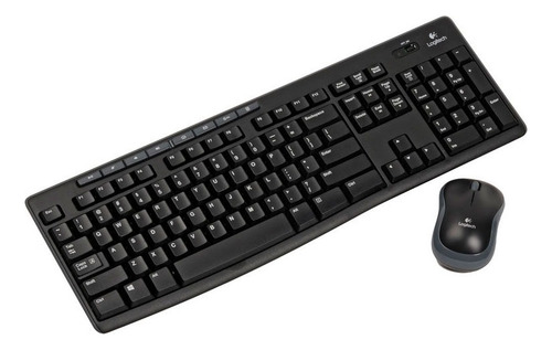 Kit De Teclado Y Mouse Inalámbrico Logitech Mk270