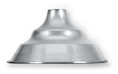 Pantalla De Aluminio Galponera 25cm Apto Led