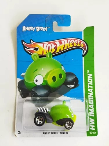 Hot Wheels Angry Birds Minion Hw Imagination 35/247 Año 2012