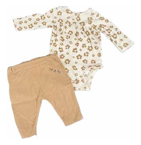 Conjunto Carters Nena - Animal Print - 3 M - Importado!!