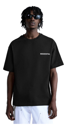 Remera Oversize Residential Hombre Aesthetic Estampadas