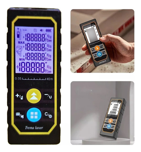 Trena Laser Digital Wap Tlp 40 Profissional 40m Com Cordão