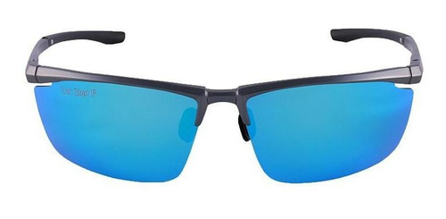 Lentes De Sol Económicos, Mxmhc-001, Unisex, Polarizados, Pr Color Azul