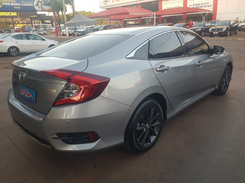Imagem 4 de 12 de Honda Civic Exl 2.0 Automatico Flex 2020/2021 Cinza Completo