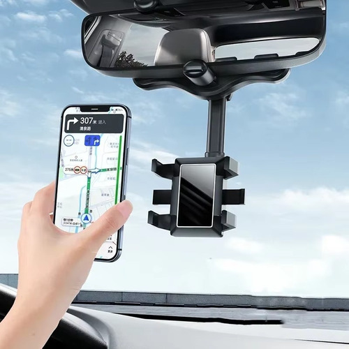 Iy Soporte For Teléfono Con Espejo Retrovisor For Coche Con