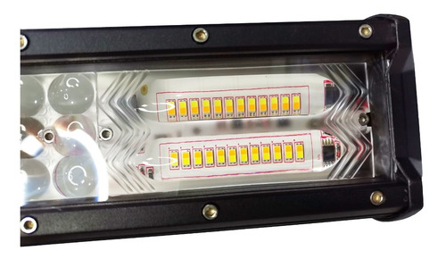 Barra Neblinero Recta 360w Bicolor 65cm Auto Camiones
