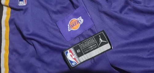 Imagen 4 de 6 de Short Basquet Nba Angeles Lakers Talle M