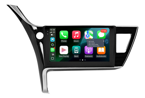 Multimidia Corolla 18/19 9p Proton G3 Android 14 6gb 64gb