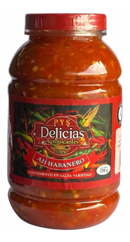 Ají Salsa Habanero Por 500 Gramos - G A $ - g a $20