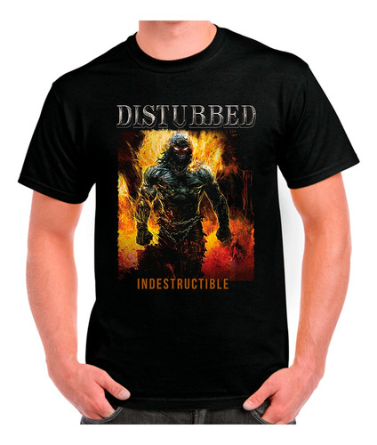 Polera Disturbed - Ver 05 - Indestructible