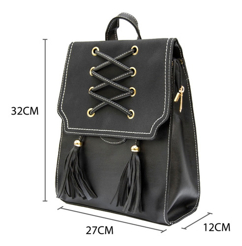 Mochila Mujer Backpack De Moda Incluye 2 Piezas