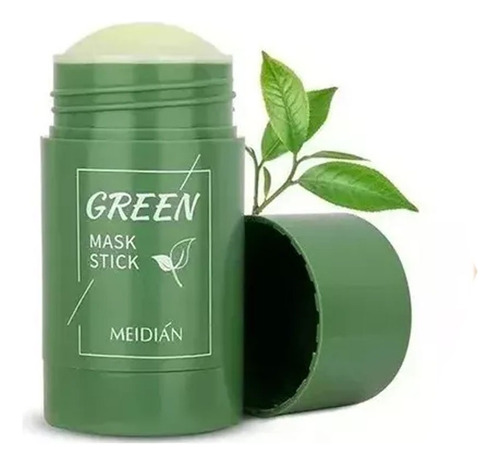 2x Chá Verde Máscara Sólida Tira Remove Acne Espinha E Cravo