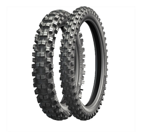 Imagen 3 de 8 de Caucho Para Moto Michelin 100/90-19 57m Starcross 5 Medium