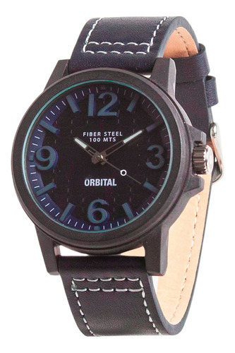 Reloj Orbital Cuero Original Caballero Gc405204 10atm Cyber 