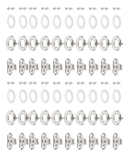 Fixadores Twist Lock, Liga De Zinco, Lona, Ilhó