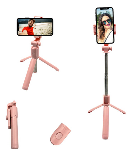 Tripode Para Celular Camara Mini Estabilizador De Selfie