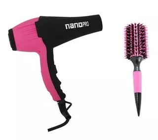 Secador Profissional Hair Dryer 8600w Nano Pro + Brinde*