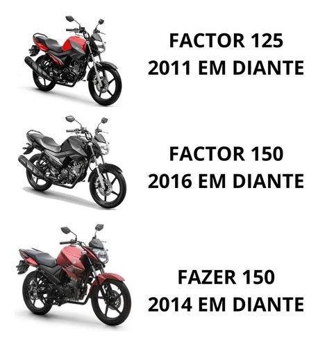Kit Caixa De Direção Original Factor 125 2011 A 2023