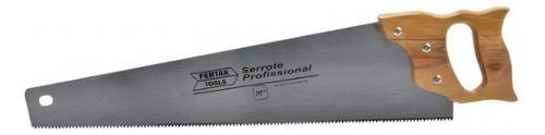 Serrote Manual Profissional Com Cabo De Madeira 22cm Fertak