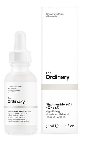 The Ordinary Niacinamida 10% + Zinc 1% Producto Original 