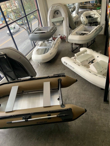 Imagen 9 de 13 de Gomon Inflable Coralsea Hsd 320 Hifei Nuevo Motor Max 15 Hp