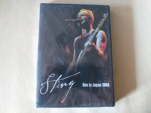 Dvd Sting/  Live In Japan 1984