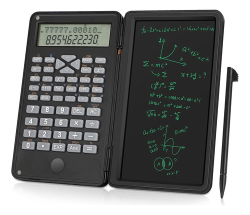 Calculadora Cientifica Plegable Pizarra Lcd Lapiz Digital Ax