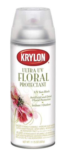 Krylon Spray Protector Uv Transparente Mate Floral 11 Oz