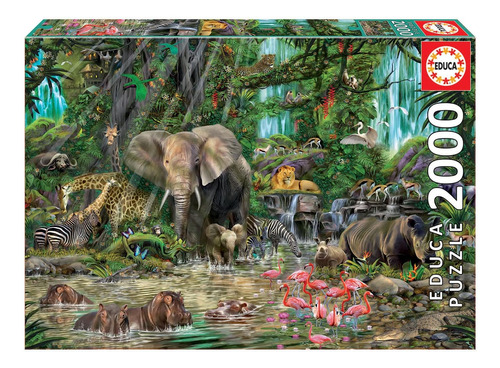 Educa African Jungle 2000 Piize Puzzle