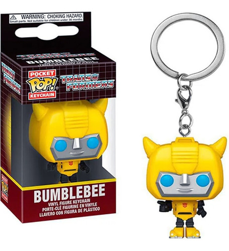 Llavero Funko Bumblebee Amarillo Transformers Camaro Pop!